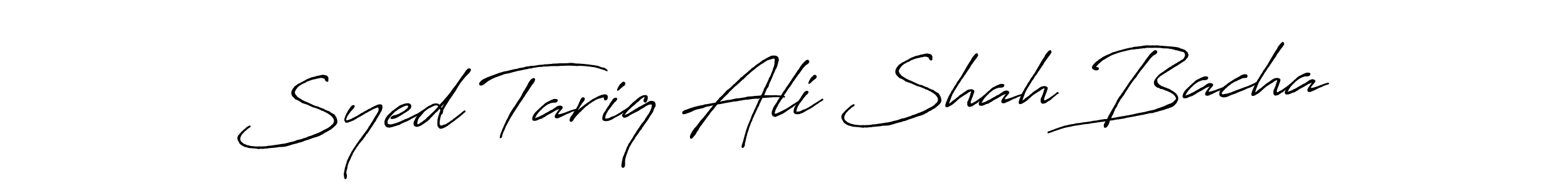 Make a beautiful signature design for name Syed Tariq Ali Shah Bacha. Use this online signature maker to create a handwritten signature for free. Syed Tariq Ali Shah Bacha signature style 7 images and pictures png