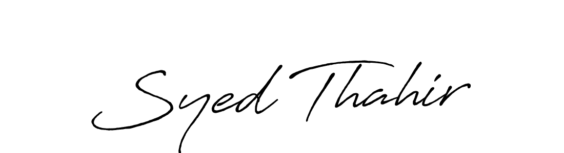 How to Draw Syed Thahir signature style? Antro_Vectra_Bolder is a latest design signature styles for name Syed Thahir. Syed Thahir signature style 7 images and pictures png