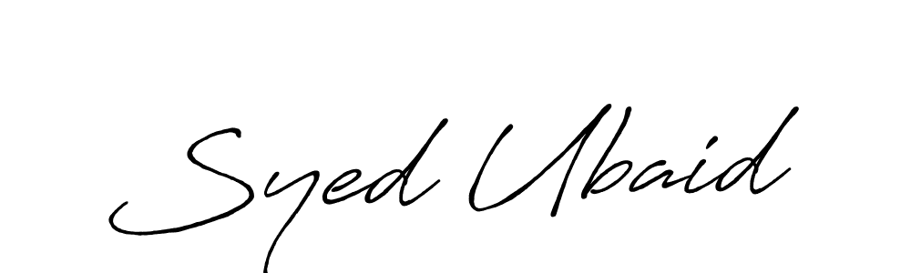 It looks lik you need a new signature style for name Syed Ubaid. Design unique handwritten (Antro_Vectra_Bolder) signature with our free signature maker in just a few clicks. Syed Ubaid signature style 7 images and pictures png