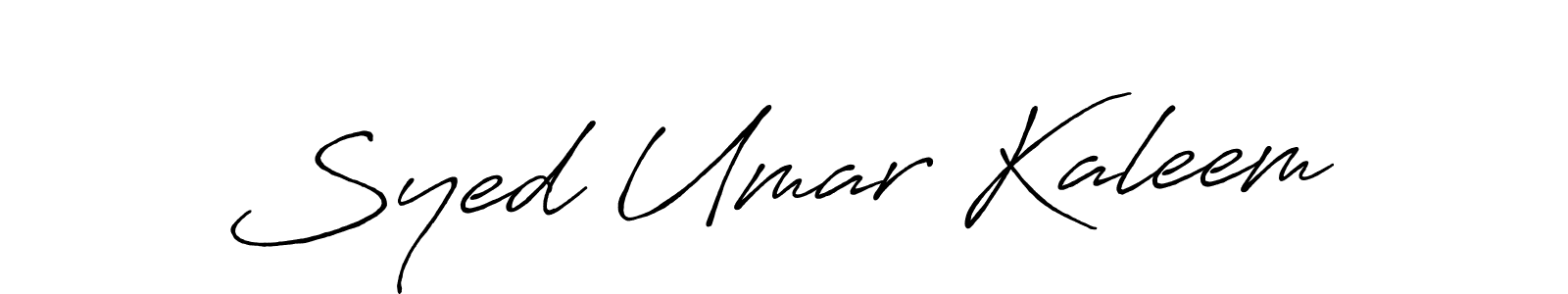 Make a beautiful signature design for name Syed Umar Kaleem. Use this online signature maker to create a handwritten signature for free. Syed Umar Kaleem signature style 7 images and pictures png