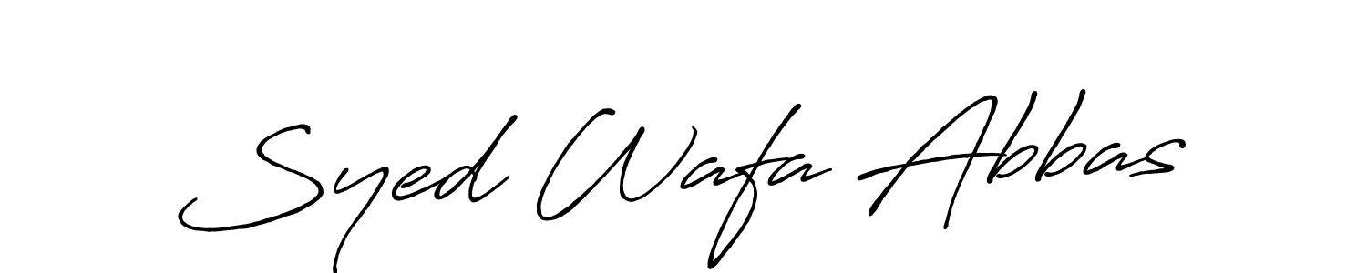 Here are the top 10 professional signature styles for the name Syed Wafa Abbas. These are the best autograph styles you can use for your name. Syed Wafa Abbas signature style 7 images and pictures png