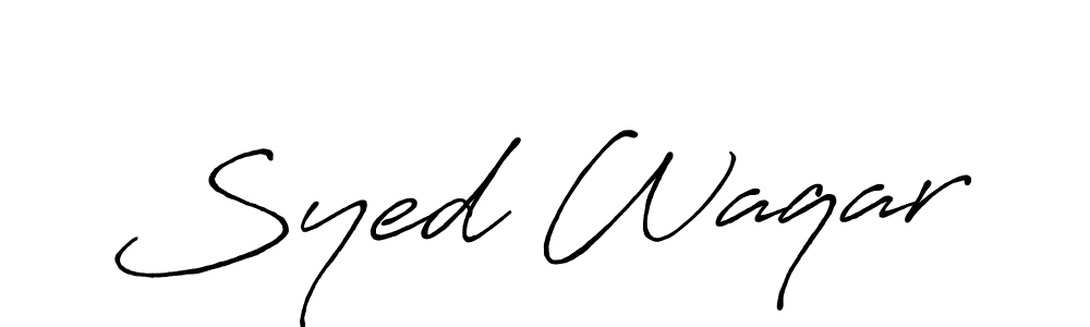 You can use this online signature creator to create a handwritten signature for the name Syed Waqar. This is the best online autograph maker. Syed Waqar signature style 7 images and pictures png