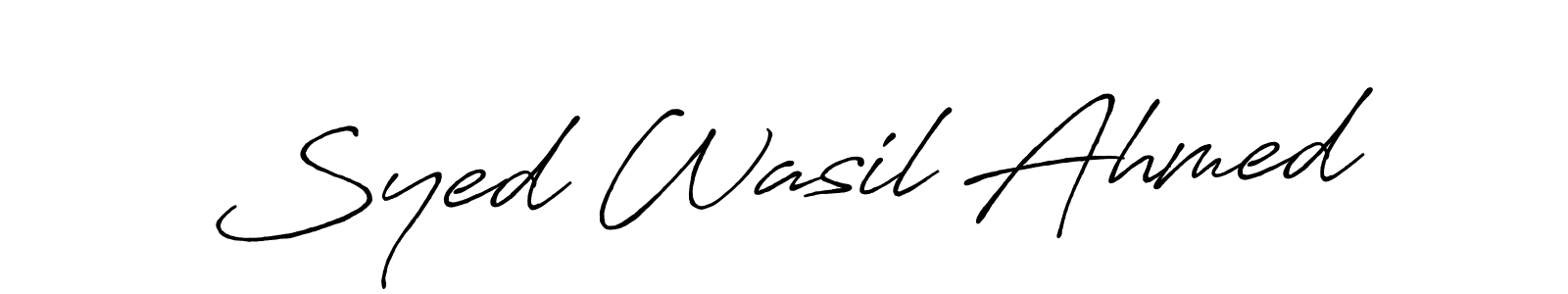 Make a beautiful signature design for name Syed Wasil Ahmed. Use this online signature maker to create a handwritten signature for free. Syed Wasil Ahmed signature style 7 images and pictures png