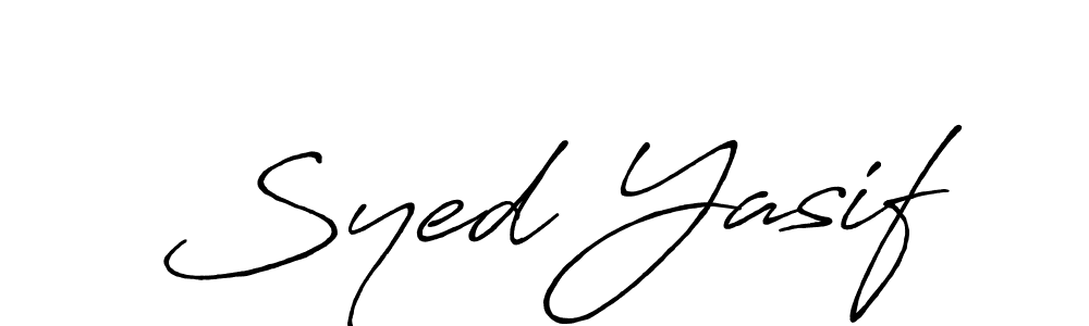Antro_Vectra_Bolder is a professional signature style that is perfect for those who want to add a touch of class to their signature. It is also a great choice for those who want to make their signature more unique. Get Syed Yasif name to fancy signature for free. Syed Yasif signature style 7 images and pictures png