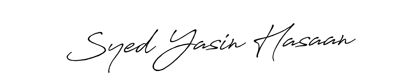 Make a short Syed Yasin Hasaan signature style. Manage your documents anywhere anytime using Antro_Vectra_Bolder. Create and add eSignatures, submit forms, share and send files easily. Syed Yasin Hasaan signature style 7 images and pictures png