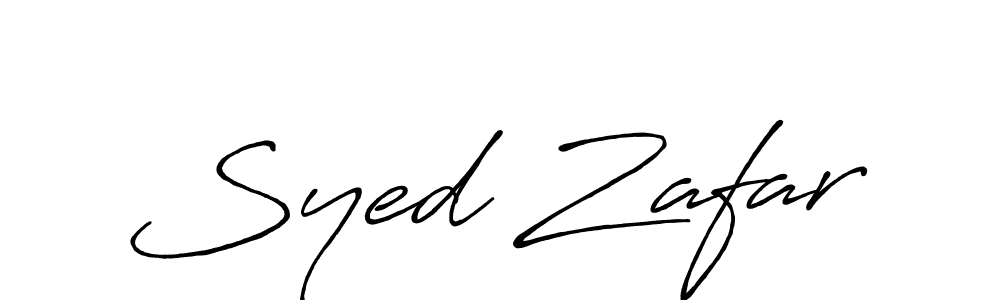 Make a beautiful signature design for name Syed Zafar. Use this online signature maker to create a handwritten signature for free. Syed Zafar signature style 7 images and pictures png