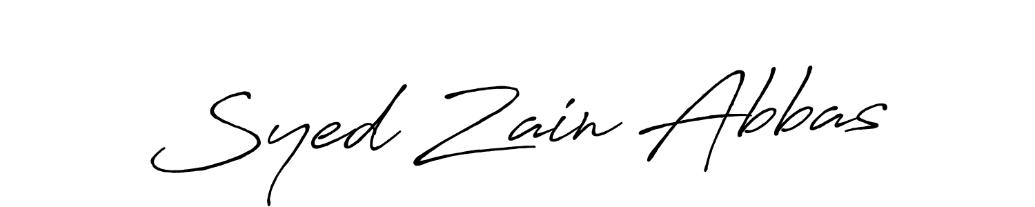 You should practise on your own different ways (Antro_Vectra_Bolder) to write your name (Syed Zain Abbas) in signature. don't let someone else do it for you. Syed Zain Abbas signature style 7 images and pictures png