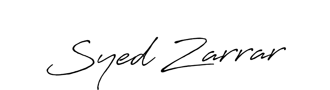Once you've used our free online signature maker to create your best signature Antro_Vectra_Bolder style, it's time to enjoy all of the benefits that Syed Zarrar name signing documents. Syed Zarrar signature style 7 images and pictures png