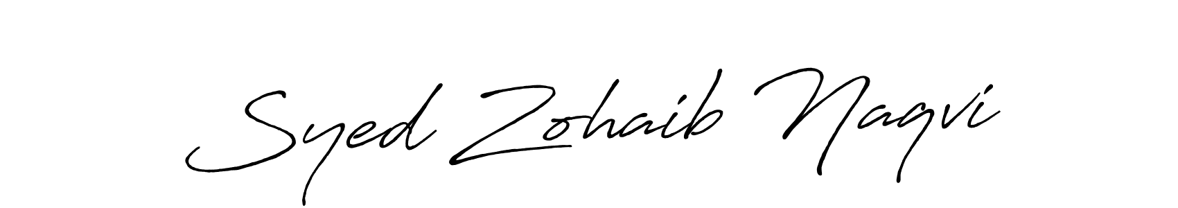 Make a beautiful signature design for name Syed Zohaib Naqvi. Use this online signature maker to create a handwritten signature for free. Syed Zohaib Naqvi signature style 7 images and pictures png