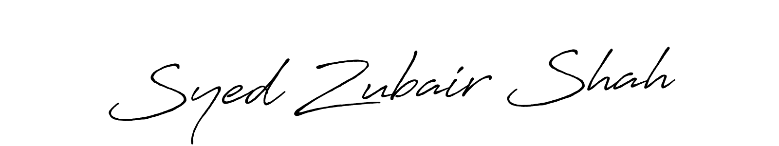How to make Syed Zubair Shah signature? Antro_Vectra_Bolder is a professional autograph style. Create handwritten signature for Syed Zubair Shah name. Syed Zubair Shah signature style 7 images and pictures png