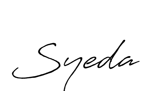 Once you've used our free online signature maker to create your best signature Antro_Vectra_Bolder style, it's time to enjoy all of the benefits that Syeda name signing documents. Syeda signature style 7 images and pictures png