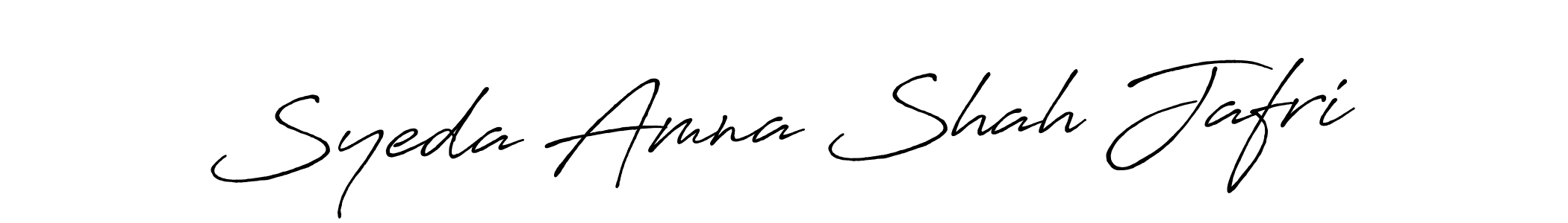 It looks lik you need a new signature style for name Syeda Amna Shah Jafri. Design unique handwritten (Antro_Vectra_Bolder) signature with our free signature maker in just a few clicks. Syeda Amna Shah Jafri signature style 7 images and pictures png