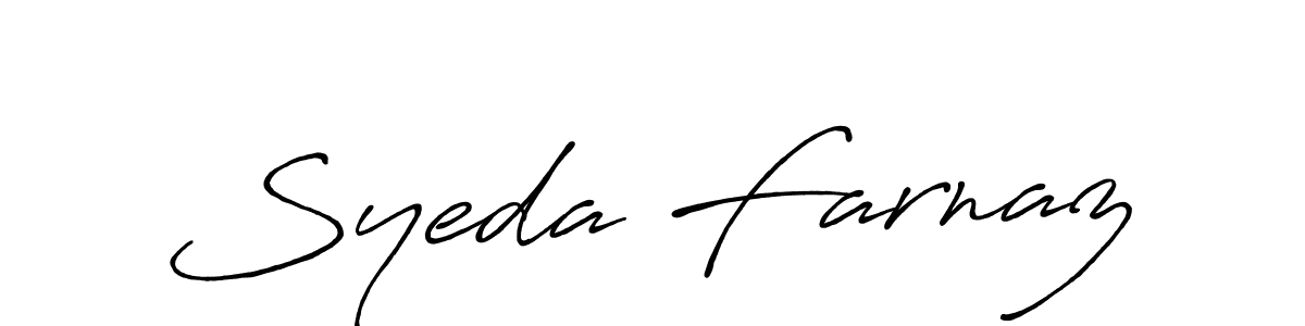 Once you've used our free online signature maker to create your best signature Antro_Vectra_Bolder style, it's time to enjoy all of the benefits that Syeda Farnaz name signing documents. Syeda Farnaz signature style 7 images and pictures png