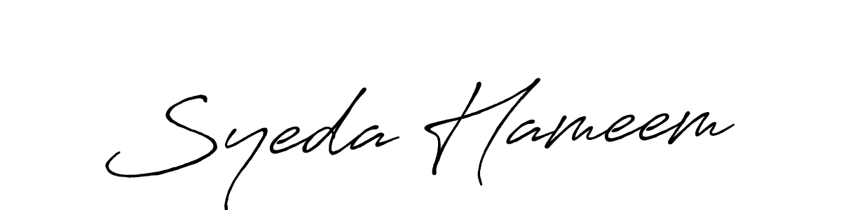 Here are the top 10 professional signature styles for the name Syeda Hameem. These are the best autograph styles you can use for your name. Syeda Hameem signature style 7 images and pictures png