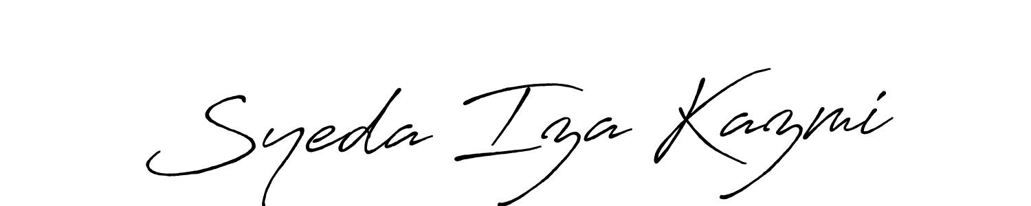 See photos of Syeda Iza Kazmi official signature by Spectra . Check more albums & portfolios. Read reviews & check more about Antro_Vectra_Bolder font. Syeda Iza Kazmi signature style 7 images and pictures png