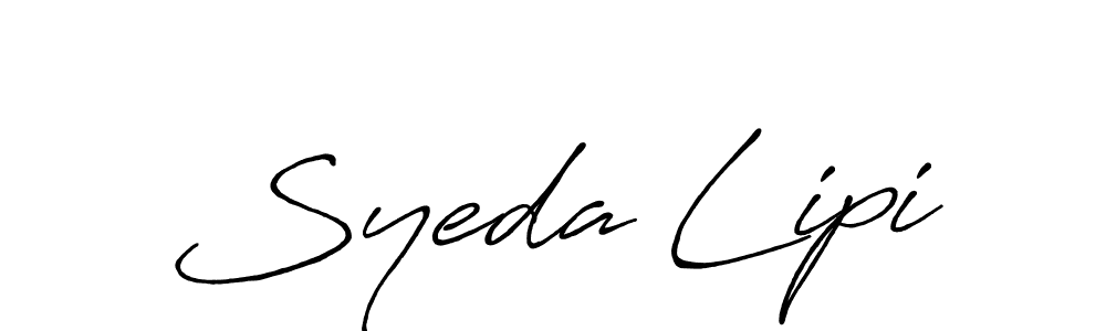 The best way (Antro_Vectra_Bolder) to make a short signature is to pick only two or three words in your name. The name Syeda Lipi include a total of six letters. For converting this name. Syeda Lipi signature style 7 images and pictures png