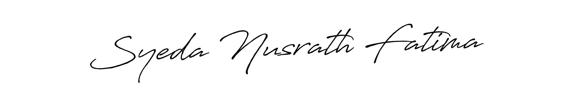 Once you've used our free online signature maker to create your best signature Antro_Vectra_Bolder style, it's time to enjoy all of the benefits that Syeda Nusrath Fatima name signing documents. Syeda Nusrath Fatima signature style 7 images and pictures png