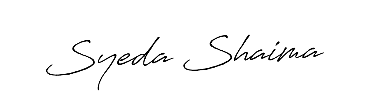 Best and Professional Signature Style for Syeda Shaima. Antro_Vectra_Bolder Best Signature Style Collection. Syeda Shaima signature style 7 images and pictures png