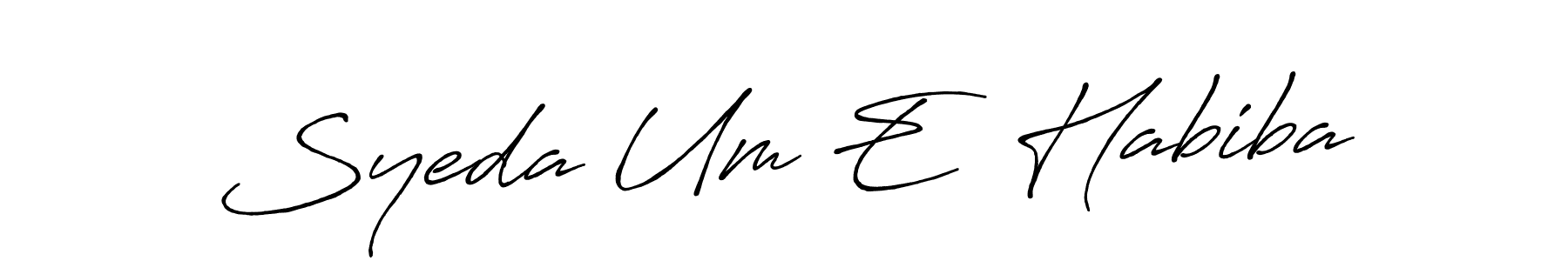 See photos of Syeda Um E  Habiba official signature by Spectra . Check more albums & portfolios. Read reviews & check more about Antro_Vectra_Bolder font. Syeda Um E  Habiba signature style 7 images and pictures png
