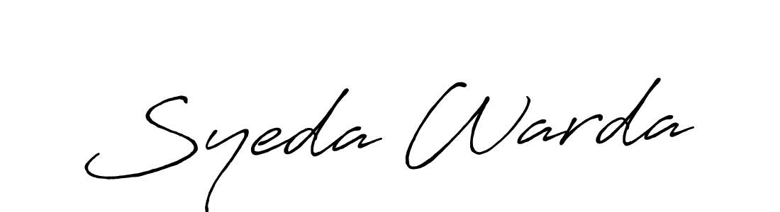 You can use this online signature creator to create a handwritten signature for the name Syeda Warda. This is the best online autograph maker. Syeda Warda signature style 7 images and pictures png