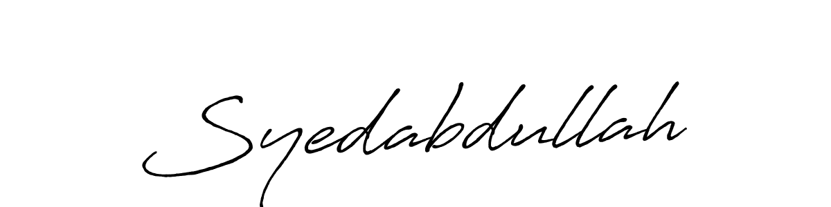 Antro_Vectra_Bolder is a professional signature style that is perfect for those who want to add a touch of class to their signature. It is also a great choice for those who want to make their signature more unique. Get Syedabdullah name to fancy signature for free. Syedabdullah signature style 7 images and pictures png