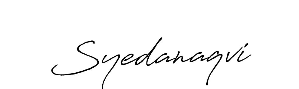 Syedanaqvi stylish signature style. Best Handwritten Sign (Antro_Vectra_Bolder) for my name. Handwritten Signature Collection Ideas for my name Syedanaqvi. Syedanaqvi signature style 7 images and pictures png