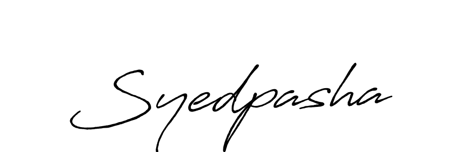 Also You can easily find your signature by using the search form. We will create Syedpasha name handwritten signature images for you free of cost using Antro_Vectra_Bolder sign style. Syedpasha signature style 7 images and pictures png