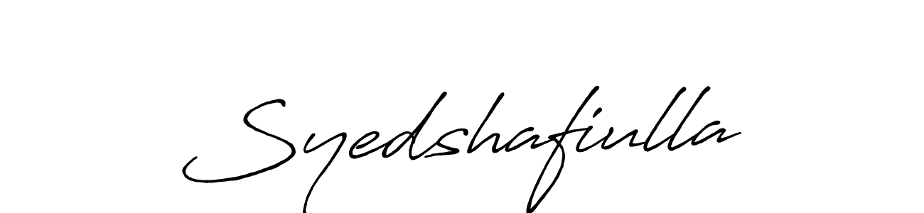 Make a beautiful signature design for name Syedshafiulla. Use this online signature maker to create a handwritten signature for free. Syedshafiulla signature style 7 images and pictures png