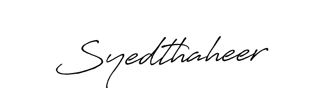 How to Draw Syedthaheer signature style? Antro_Vectra_Bolder is a latest design signature styles for name Syedthaheer. Syedthaheer signature style 7 images and pictures png