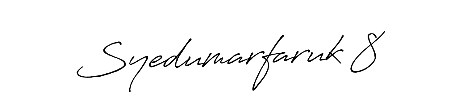 Make a beautiful signature design for name Syedumarfaruk 8. Use this online signature maker to create a handwritten signature for free. Syedumarfaruk 8 signature style 7 images and pictures png