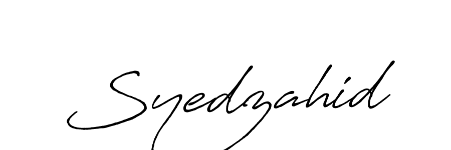 if you are searching for the best signature style for your name Syedzahid. so please give up your signature search. here we have designed multiple signature styles  using Antro_Vectra_Bolder. Syedzahid signature style 7 images and pictures png