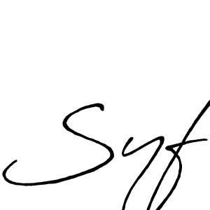 How to Draw Syf signature style? Antro_Vectra_Bolder is a latest design signature styles for name Syf. Syf signature style 7 images and pictures png