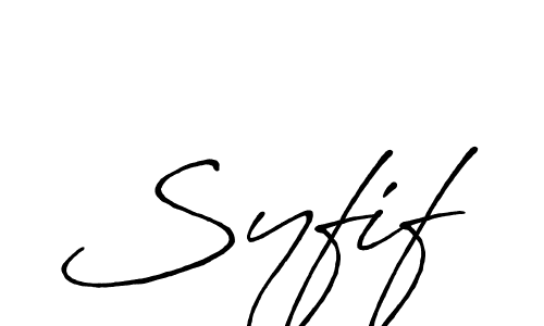 See photos of Syfif official signature by Spectra . Check more albums & portfolios. Read reviews & check more about Antro_Vectra_Bolder font. Syfif signature style 7 images and pictures png