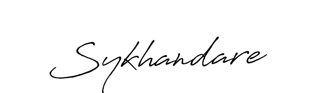 Once you've used our free online signature maker to create your best signature Antro_Vectra_Bolder style, it's time to enjoy all of the benefits that Sykhandare name signing documents. Sykhandare signature style 7 images and pictures png