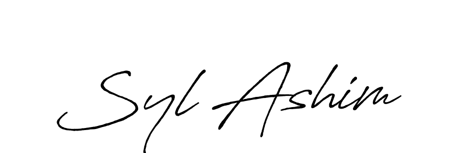 Here are the top 10 professional signature styles for the name Syl Ashim. These are the best autograph styles you can use for your name. Syl Ashim signature style 7 images and pictures png