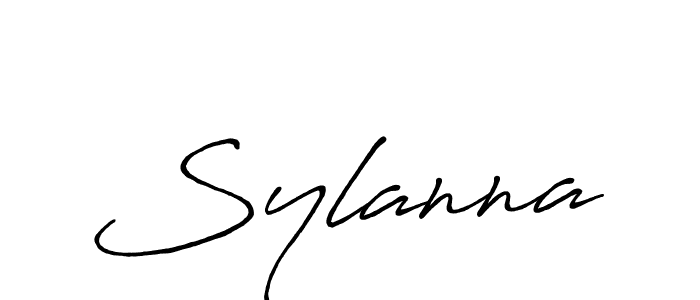Also we have Sylanna name is the best signature style. Create professional handwritten signature collection using Antro_Vectra_Bolder autograph style. Sylanna signature style 7 images and pictures png