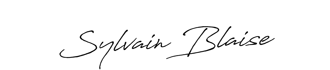 Make a beautiful signature design for name Sylvain Blaise. Use this online signature maker to create a handwritten signature for free. Sylvain Blaise signature style 7 images and pictures png