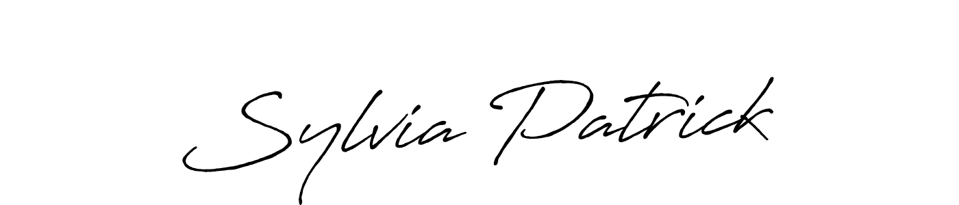 Make a short Sylvia Patrick signature style. Manage your documents anywhere anytime using Antro_Vectra_Bolder. Create and add eSignatures, submit forms, share and send files easily. Sylvia Patrick signature style 7 images and pictures png