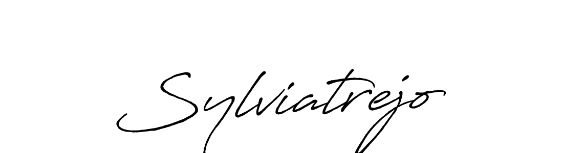 This is the best signature style for the Sylviatrejo name. Also you like these signature font (Antro_Vectra_Bolder). Mix name signature. Sylviatrejo signature style 7 images and pictures png