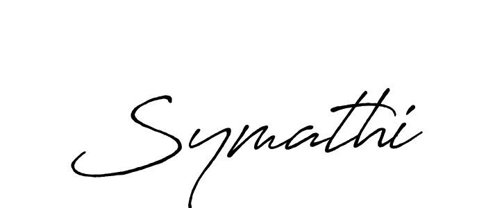Make a beautiful signature design for name Symathi. Use this online signature maker to create a handwritten signature for free. Symathi signature style 7 images and pictures png
