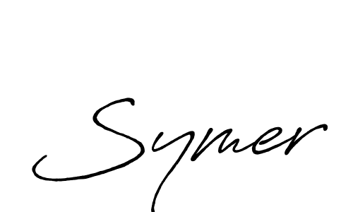 Antro_Vectra_Bolder is a professional signature style that is perfect for those who want to add a touch of class to their signature. It is also a great choice for those who want to make their signature more unique. Get Symer name to fancy signature for free. Symer signature style 7 images and pictures png