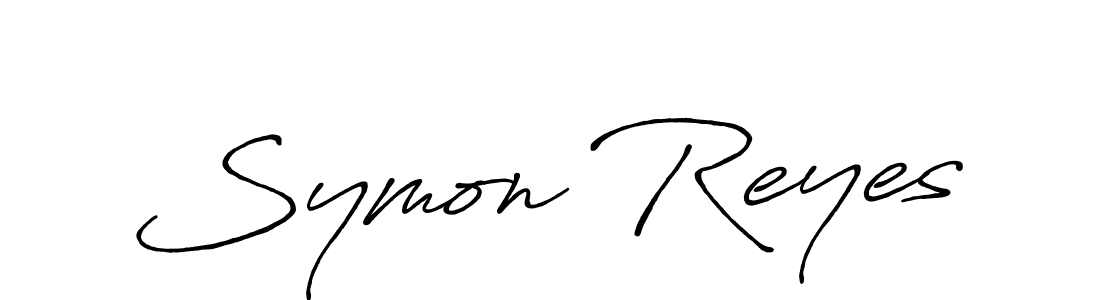 Make a short Symon Reyes signature style. Manage your documents anywhere anytime using Antro_Vectra_Bolder. Create and add eSignatures, submit forms, share and send files easily. Symon Reyes signature style 7 images and pictures png