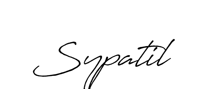 Once you've used our free online signature maker to create your best signature Antro_Vectra_Bolder style, it's time to enjoy all of the benefits that Sypatil name signing documents. Sypatil signature style 7 images and pictures png