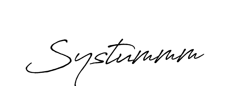 Make a beautiful signature design for name Systummm. Use this online signature maker to create a handwritten signature for free. Systummm signature style 7 images and pictures png