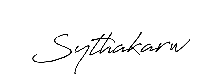 Make a beautiful signature design for name Sythakarw. Use this online signature maker to create a handwritten signature for free. Sythakarw signature style 7 images and pictures png