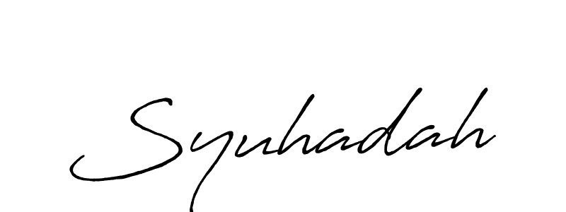 Best and Professional Signature Style for Syuhadah. Antro_Vectra_Bolder Best Signature Style Collection. Syuhadah signature style 7 images and pictures png