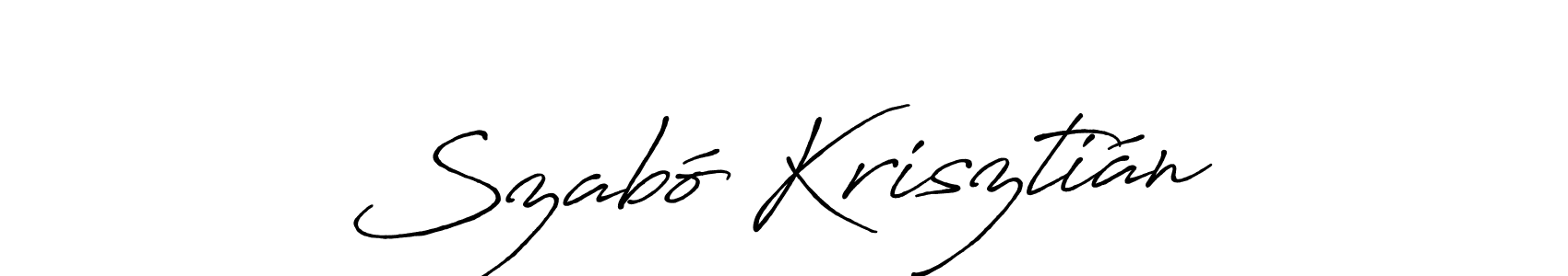 How to Draw Szabó Krisztián signature style? Antro_Vectra_Bolder is a latest design signature styles for name Szabó Krisztián. Szabó Krisztián signature style 7 images and pictures png