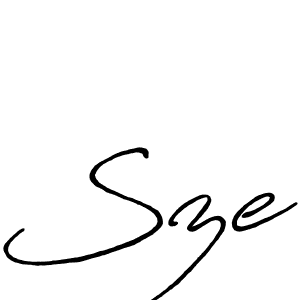 Make a beautiful signature design for name Sze. Use this online signature maker to create a handwritten signature for free. Sze signature style 7 images and pictures png