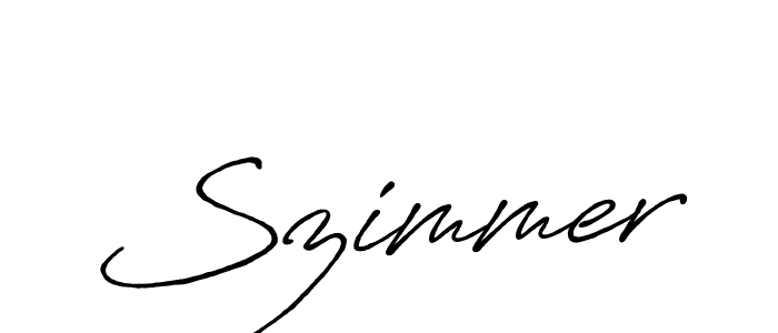 The best way (Antro_Vectra_Bolder) to make a short signature is to pick only two or three words in your name. The name Szimmer include a total of six letters. For converting this name. Szimmer signature style 7 images and pictures png
