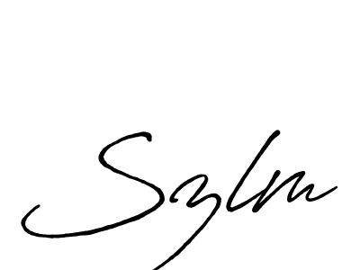 You can use this online signature creator to create a handwritten signature for the name Szlm. This is the best online autograph maker. Szlm signature style 7 images and pictures png